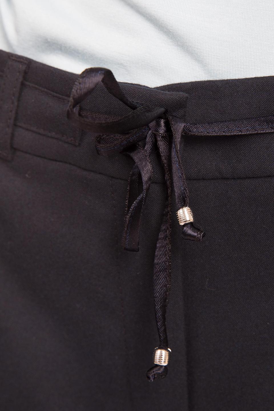 Брюки Taifun с завязками чёрные