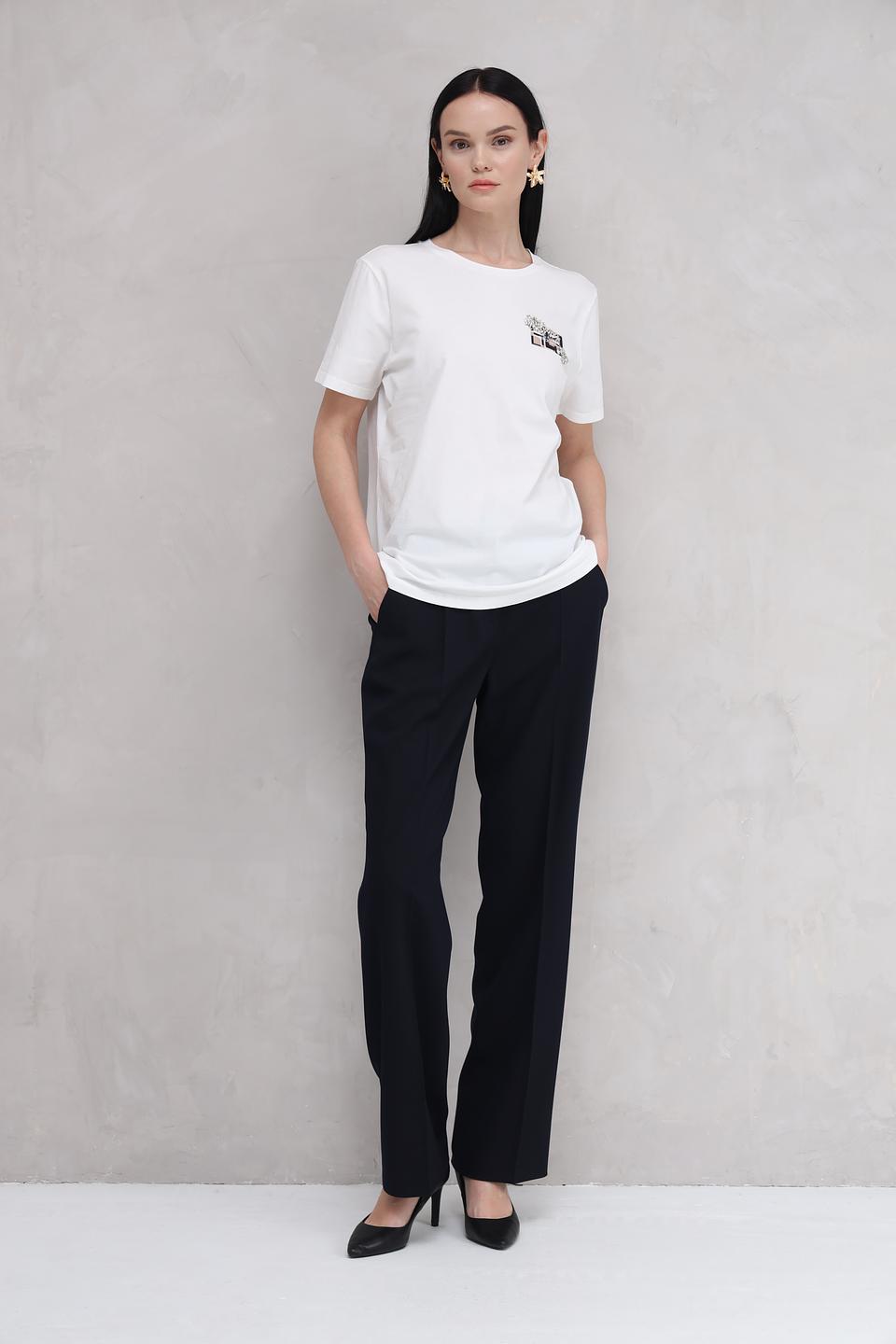 Футболка Marc Aurel с вышивкой