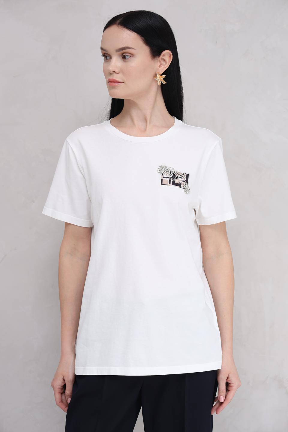 Футболка Marc Aurel с вышивкой