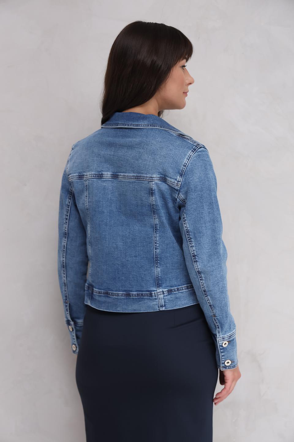 Жакет Bianca деним с заклепками