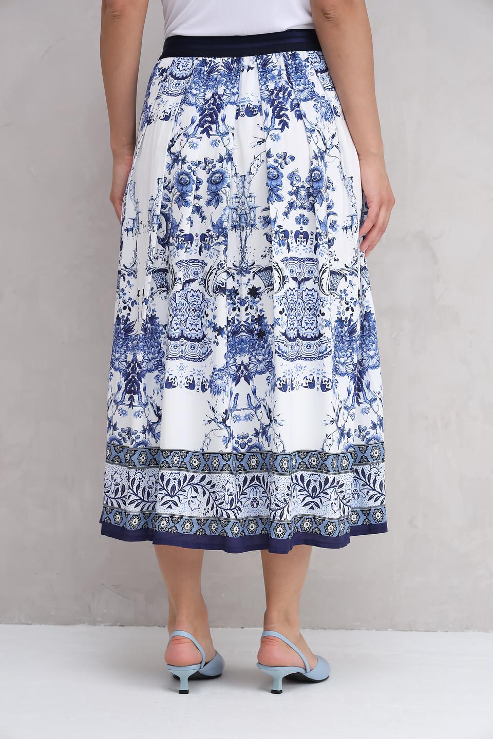 Юбка Gardeur с цветочным принтом