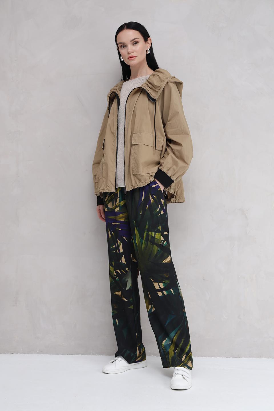 Брюки Catnoir с тропическим принтом