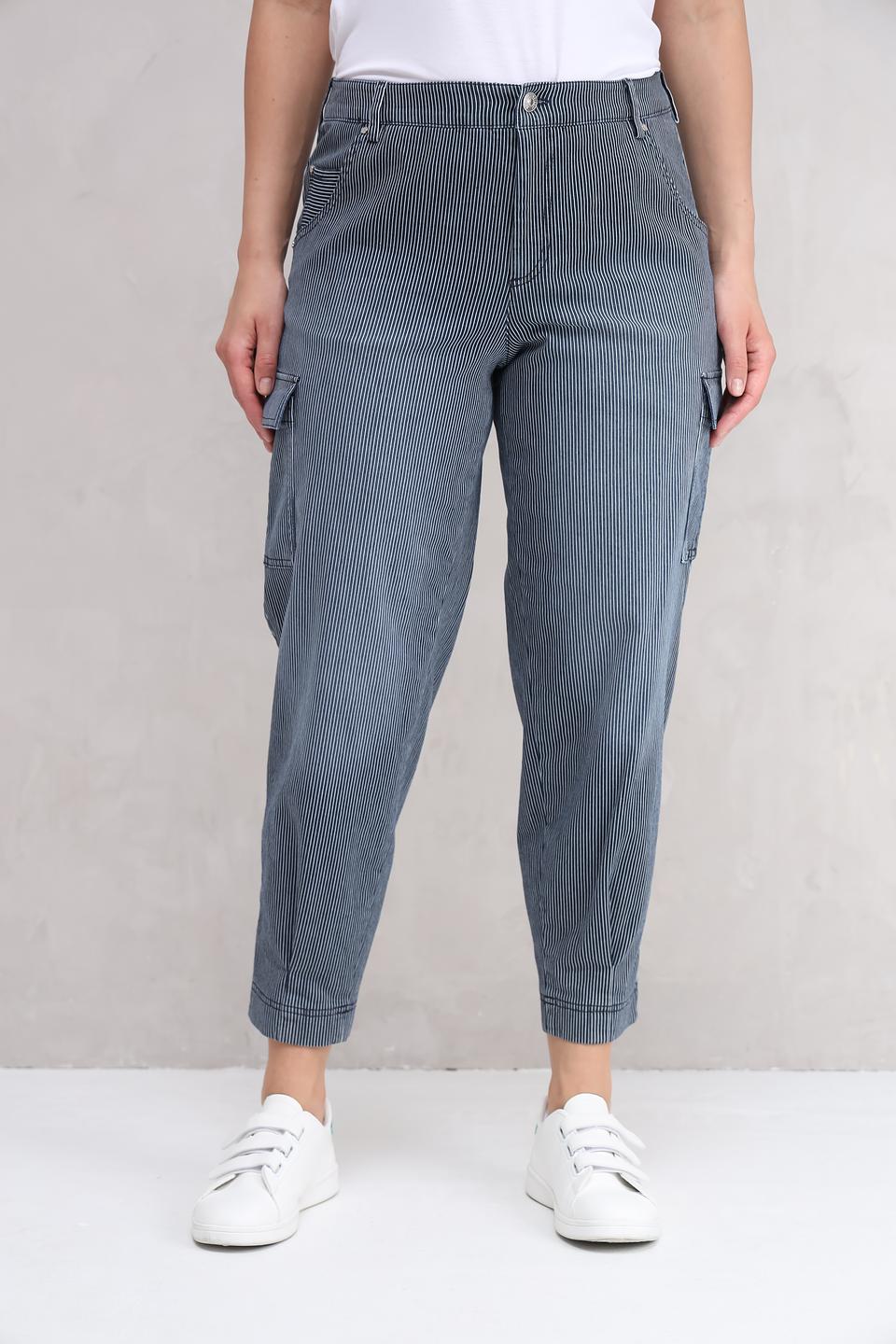 Брюки клёш Gardeur в полоску