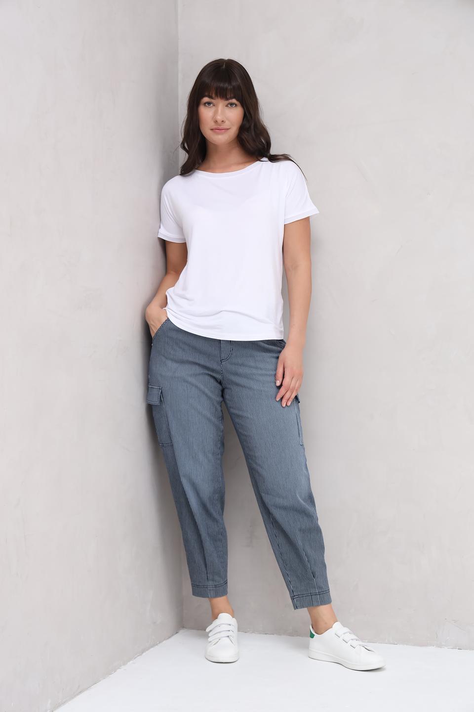 Брюки клёш Gardeur в полоску