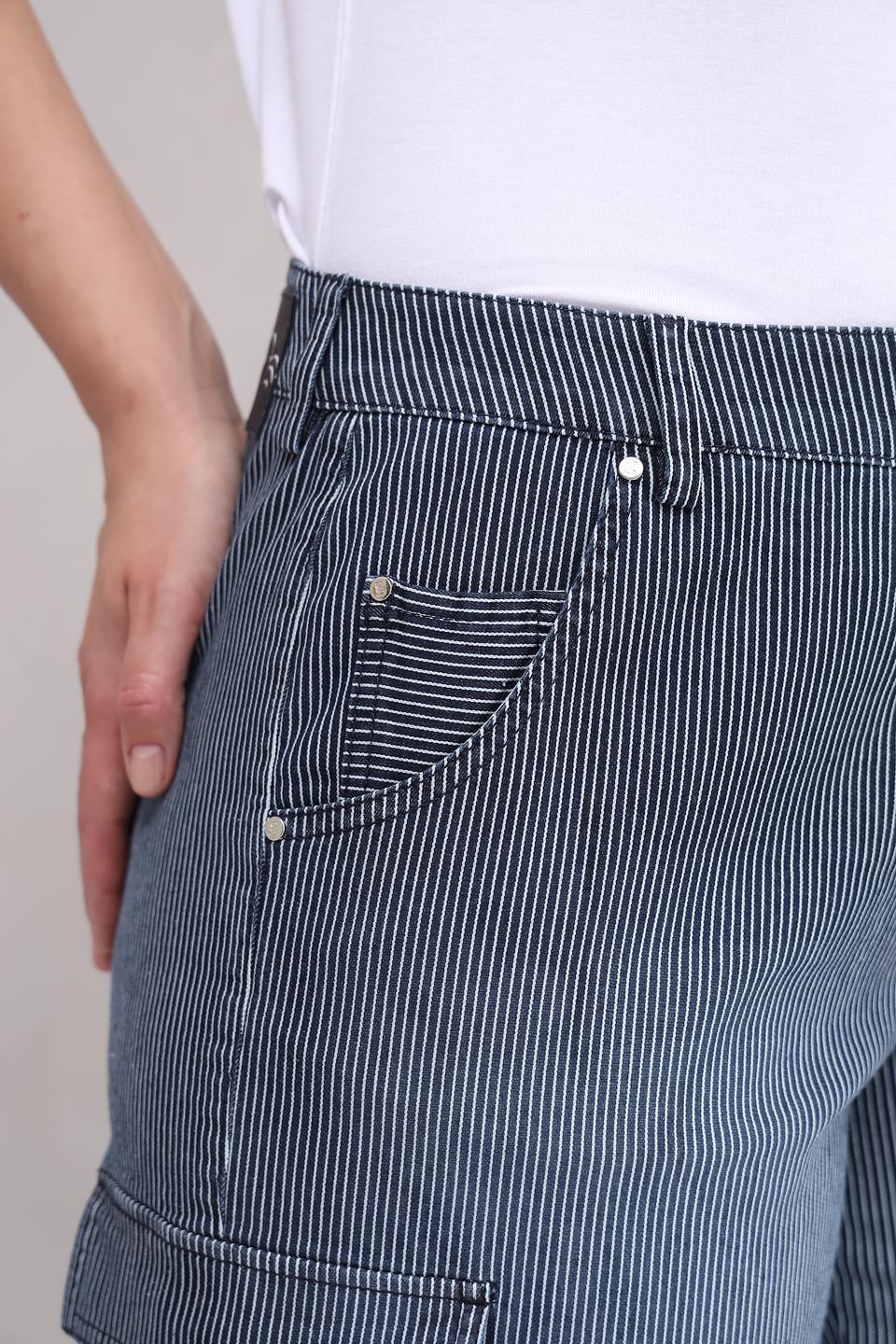 Брюки клёш Gardeur в полоску