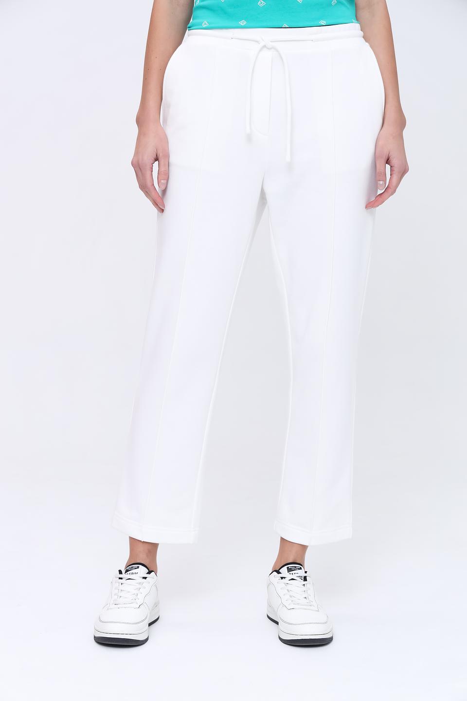 Брюки трикотажные Pezzo белые