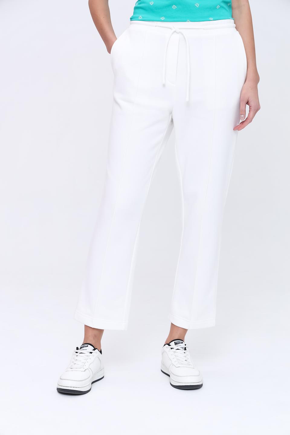 Брюки трикотажные Pezzo белые