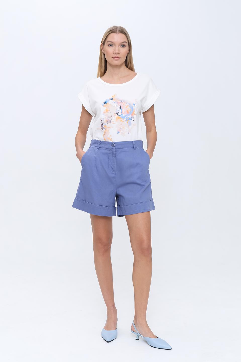 Шорты Pezzo голубые