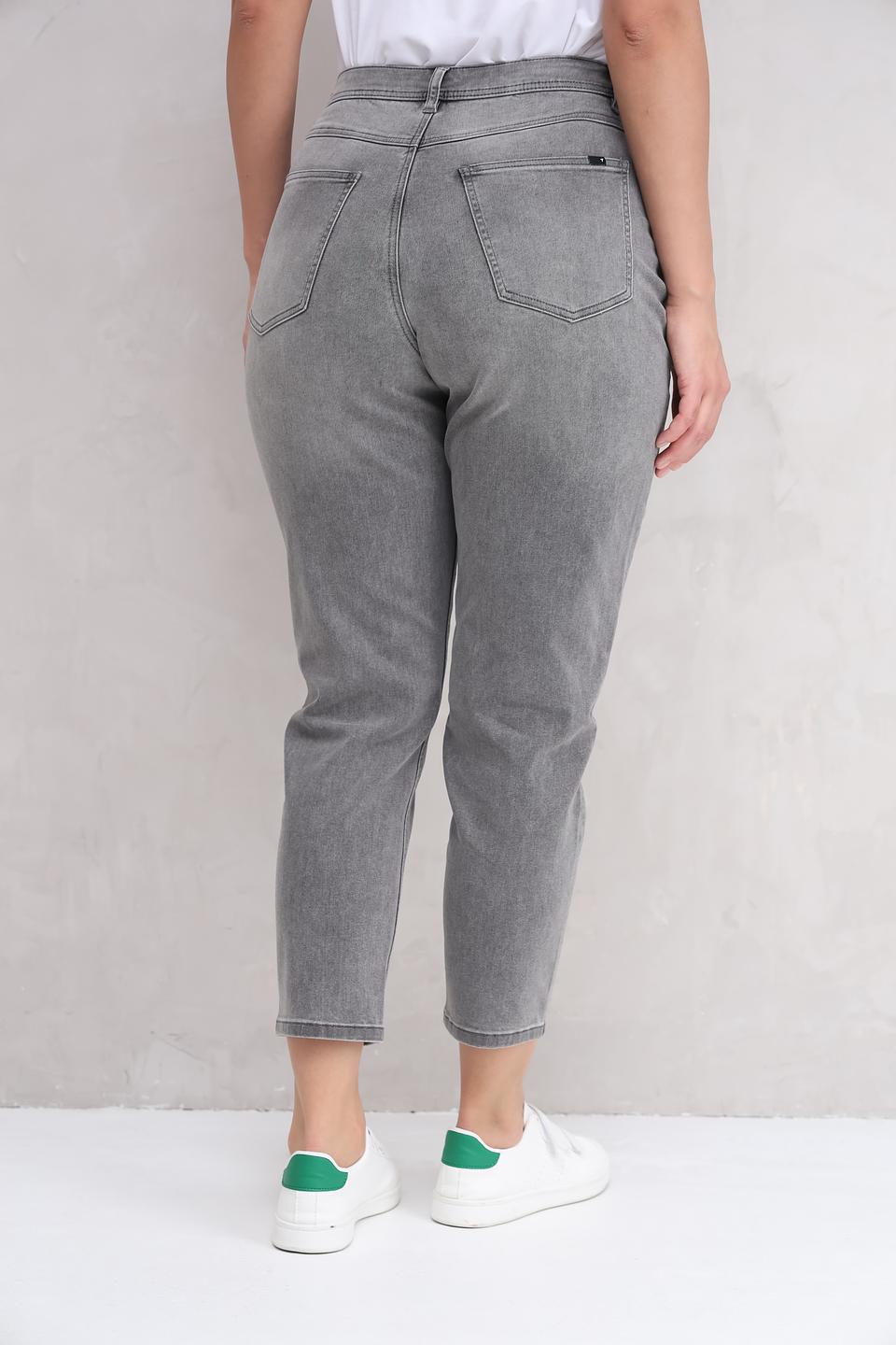 Джинсы Taifun серые укороченные