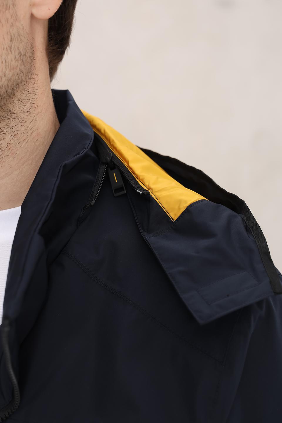 Куртка Casa Moda синяя с капюшоном