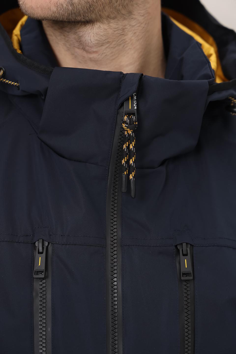 Куртка Casa Moda синяя с капюшоном