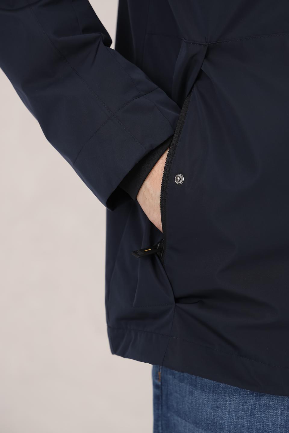 Куртка Casa Moda синяя с капюшоном