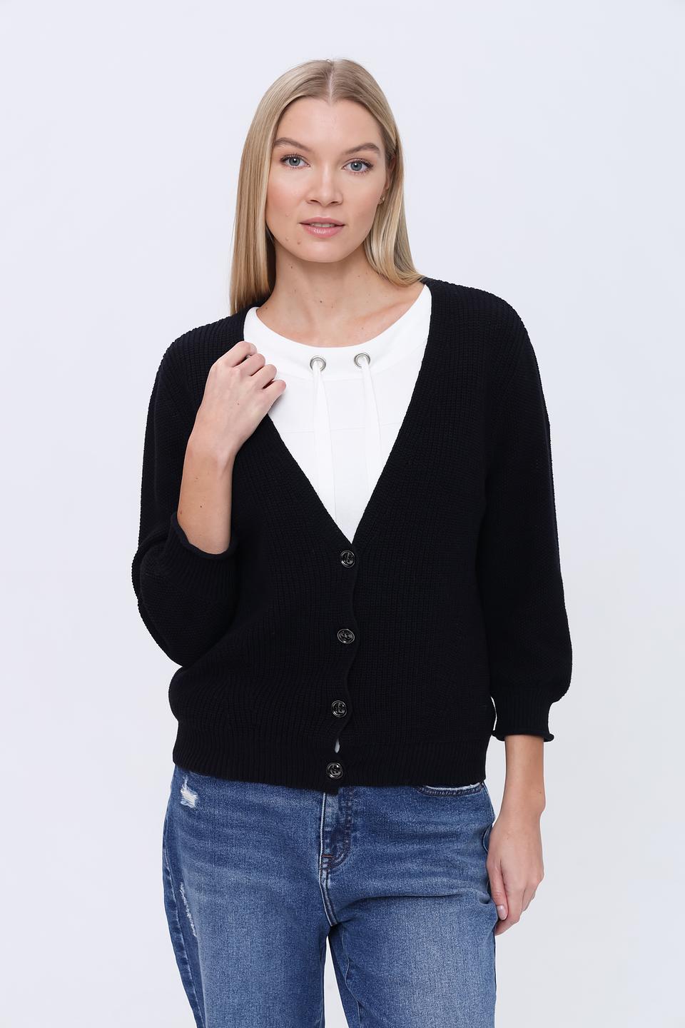 Кардиган Pezzo чёрный