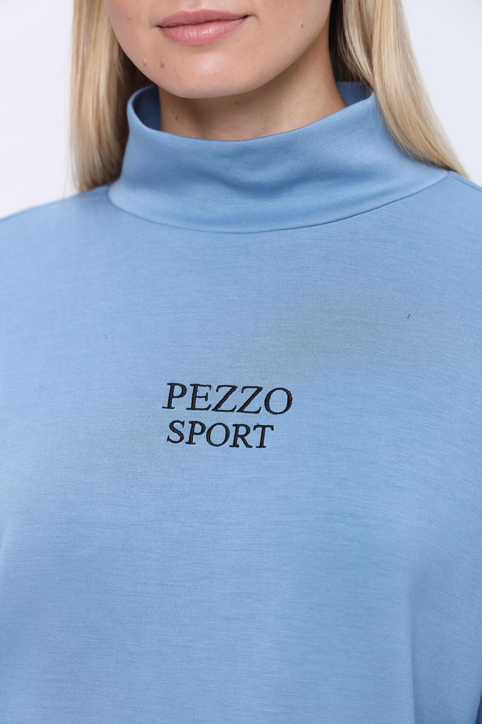 Пуловер Pezzo Sport голубой