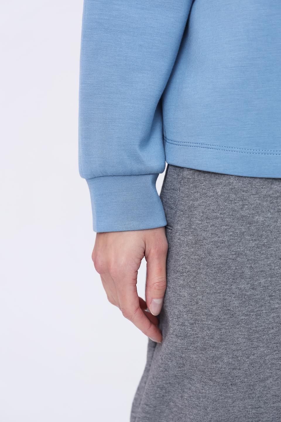 Пуловер Pezzo Sport голубой