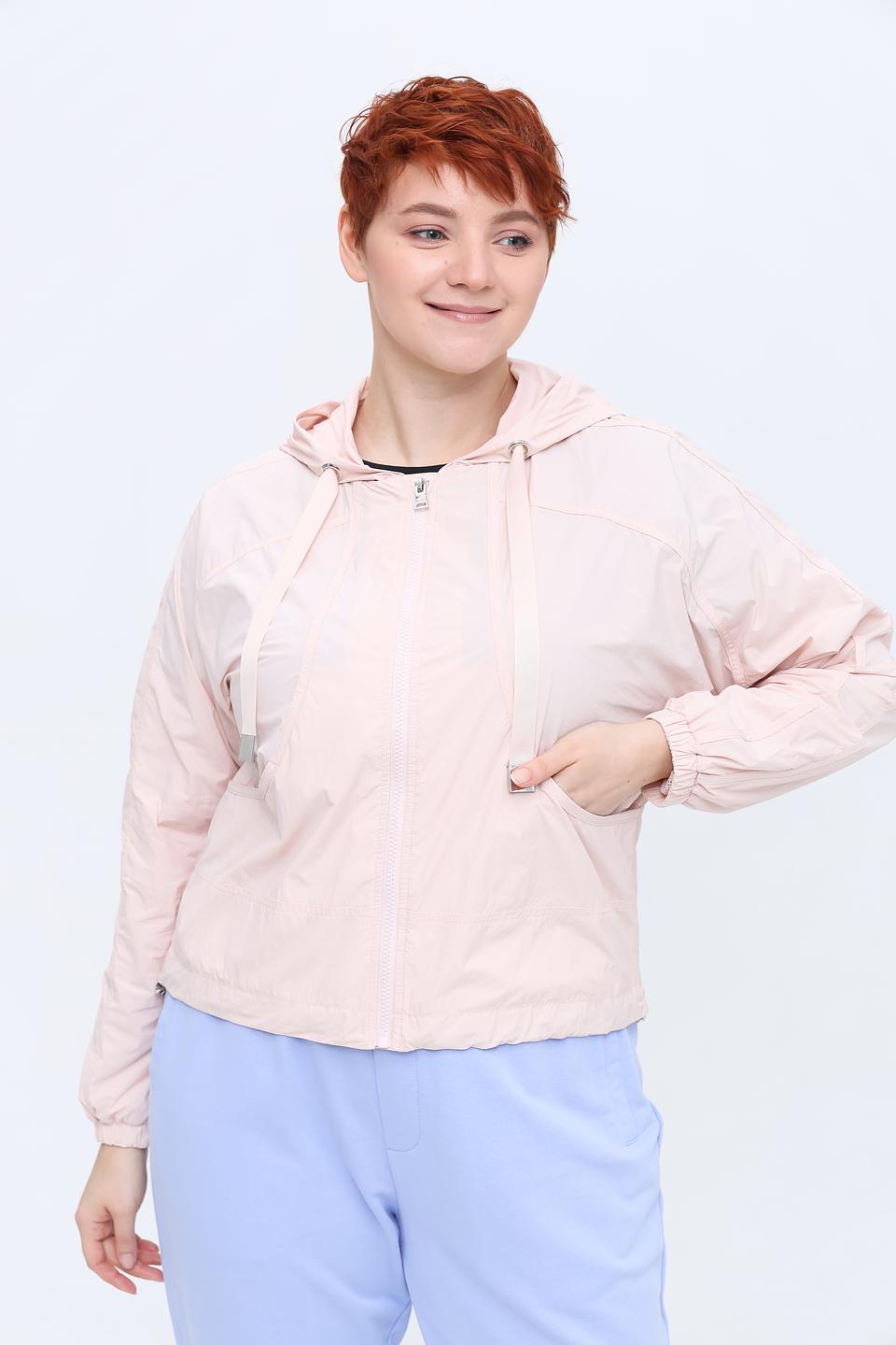 Ветровка Pezzo женская розовая