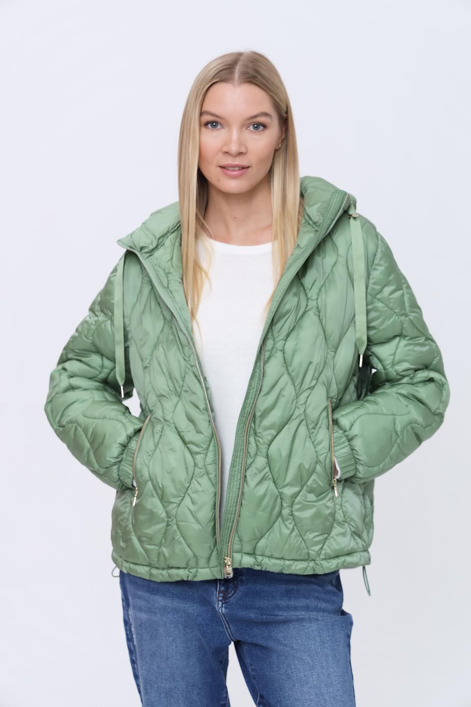 Куртка Pezzo стеганая хаки