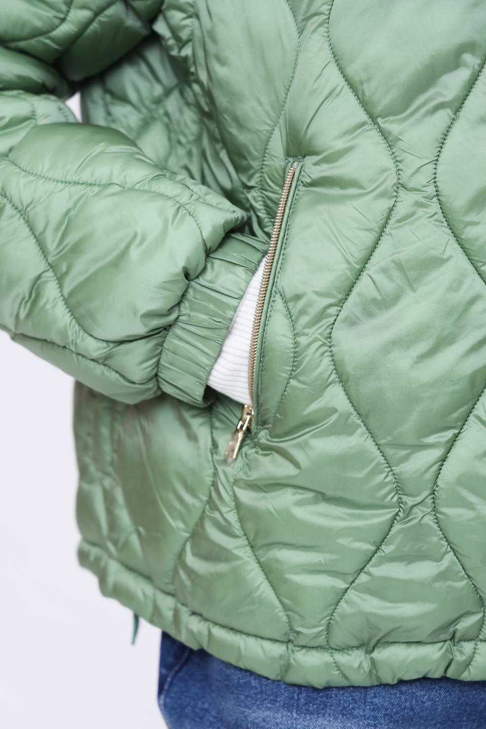 Куртка Pezzo стеганая хаки