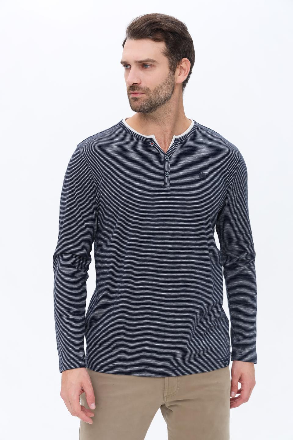 Лонгслив Lerros в полоску