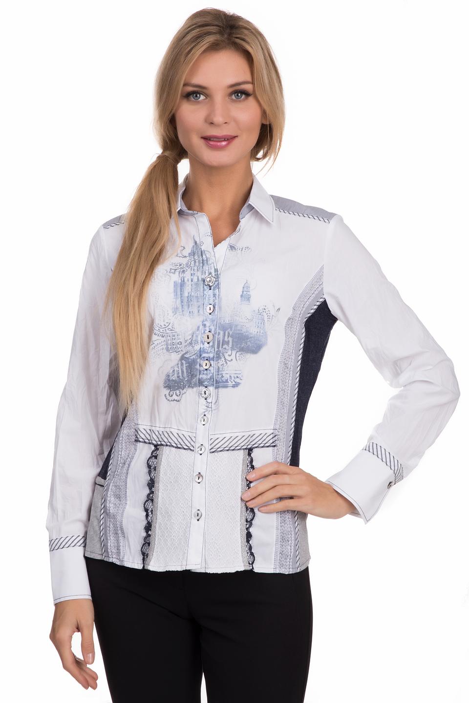 Блуза SE Stenau с городским принтом