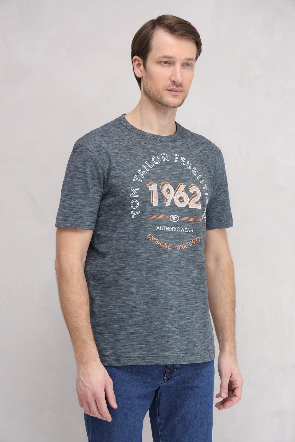 Футболка Tom Tailor Essentials серая
