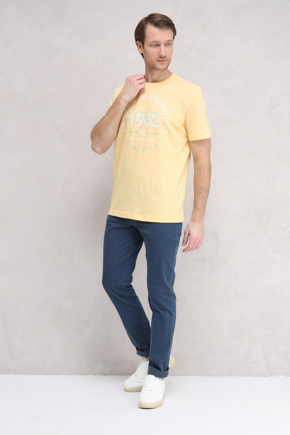 Футболка Tom Tailor Essentials желтая