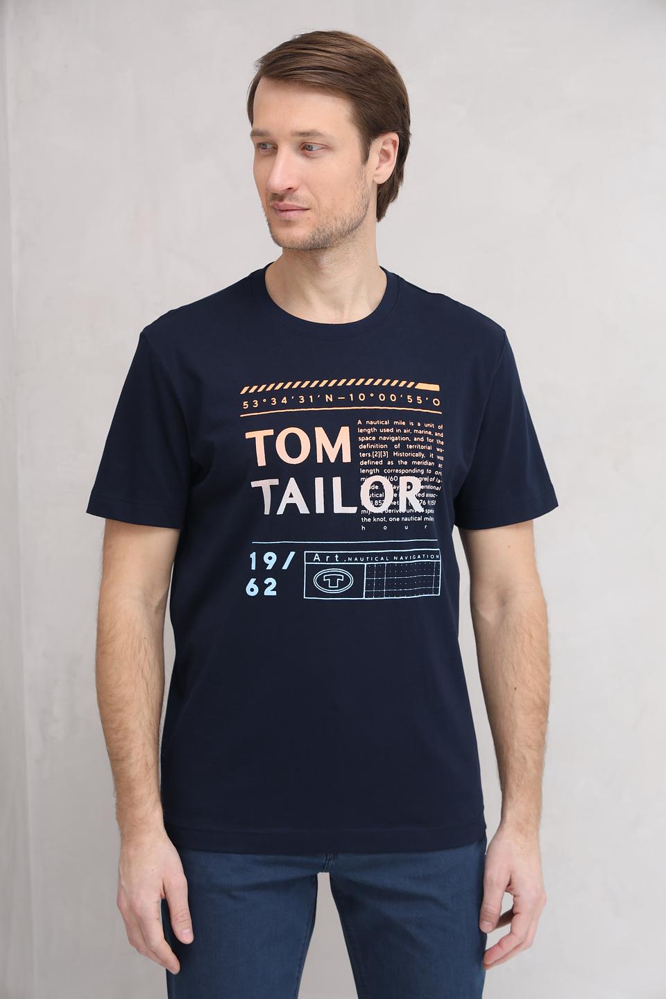 Футболка Tom Tailor с принтом