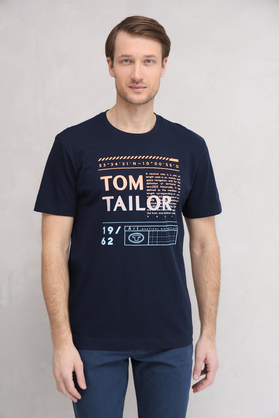 Футболка Tom Tailor с принтом