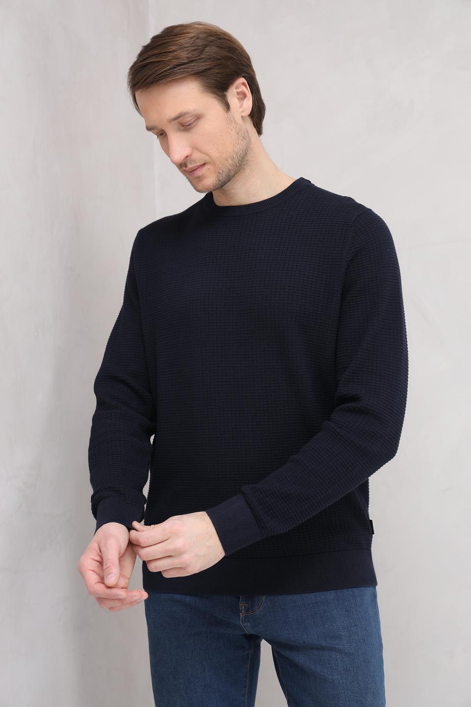 Джемпер Bugatti мужской тёмно-синий