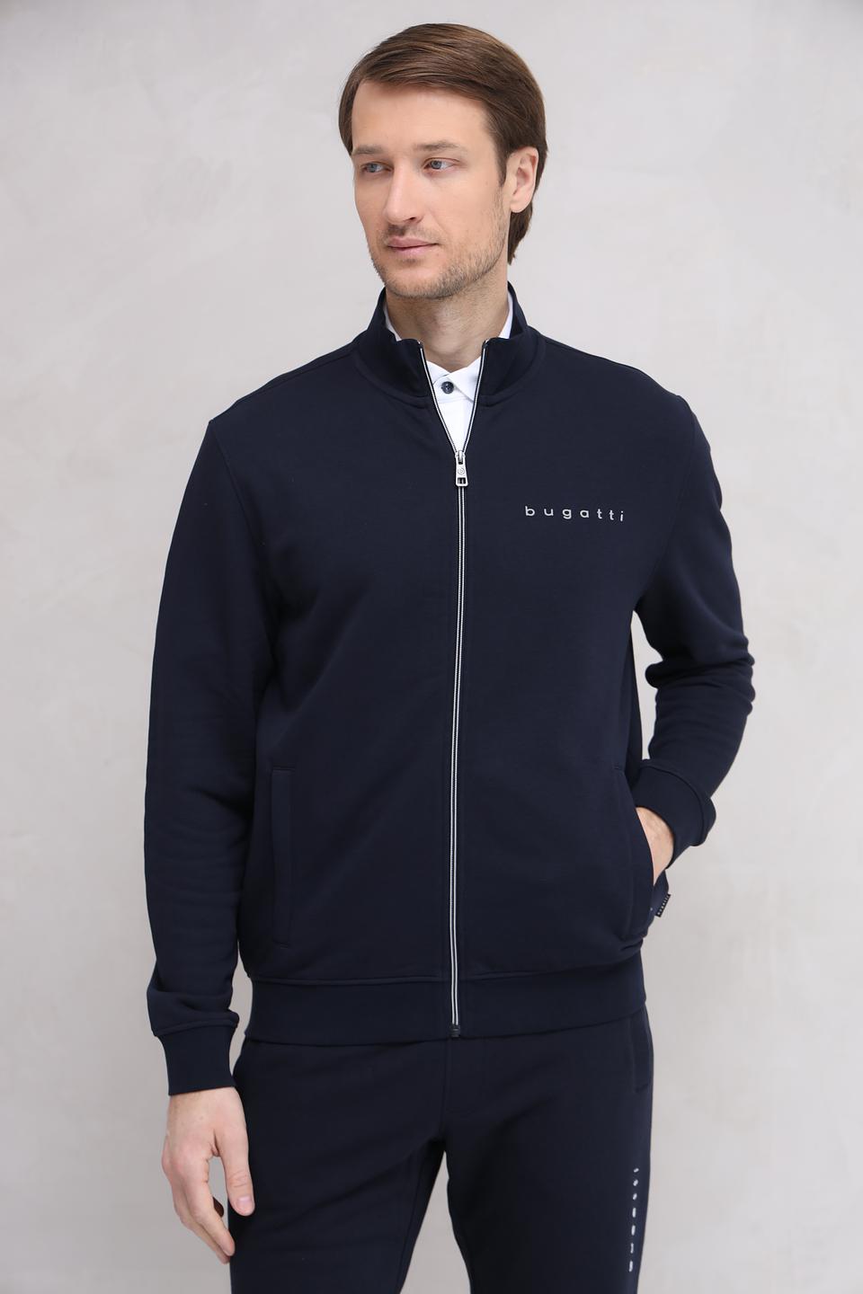Кардиган Bugatti мужской тёмно-синий