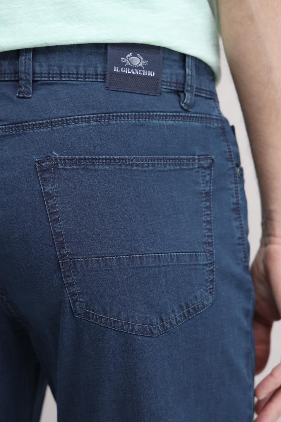 Джинсы Granchio синие прямые