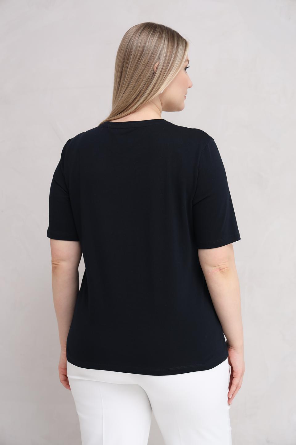 Футболка Gerry Weber с жемчугом чёрный