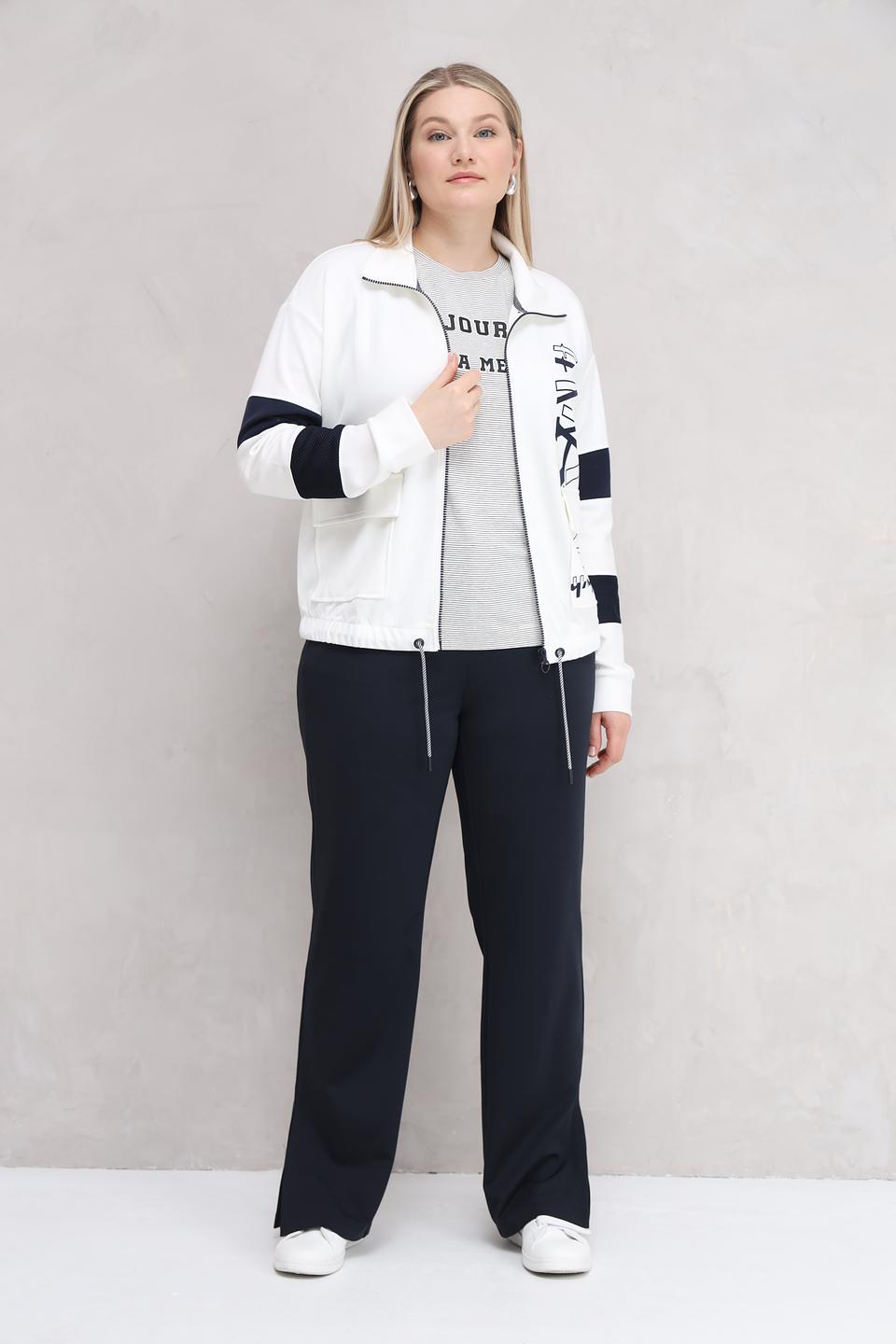 Жакет Lebek с контрастными рукавами