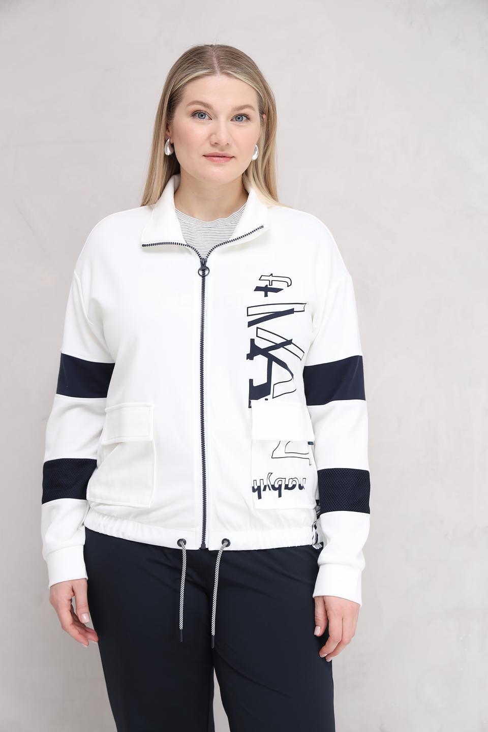 Жакет Lebek с контрастными рукавами