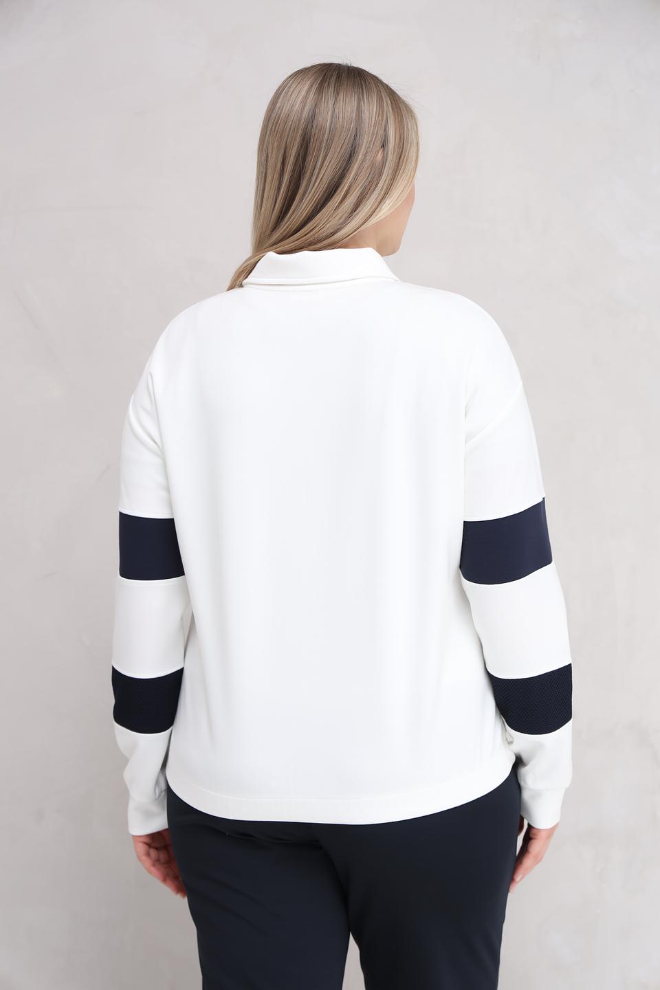 Жакет Lebek с контрастными рукавами