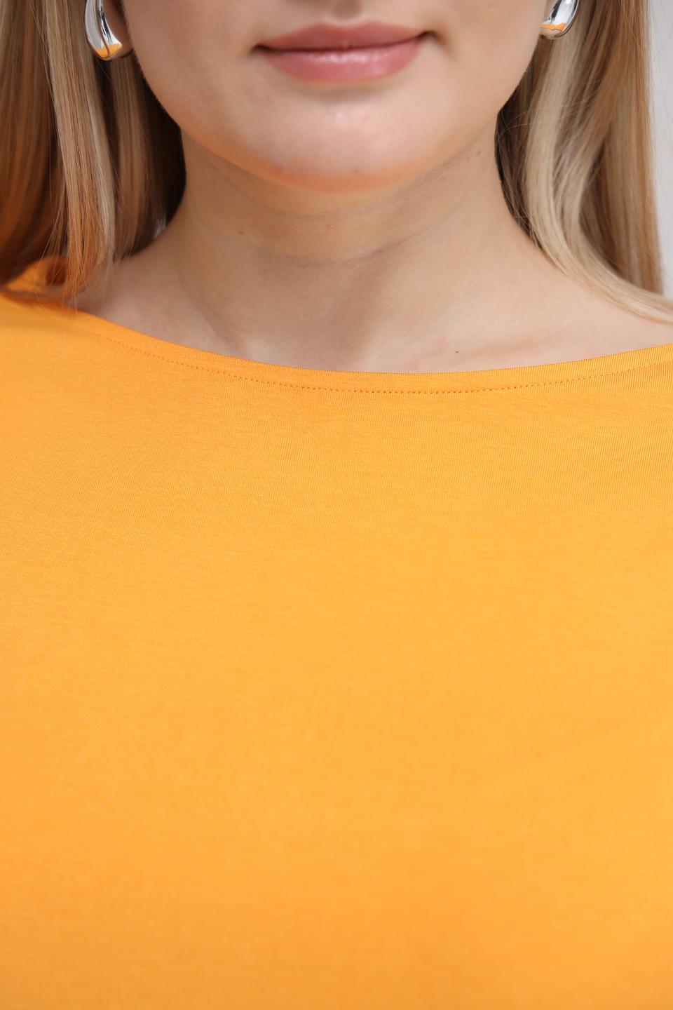 Футболка Barbara Lebek горчичная