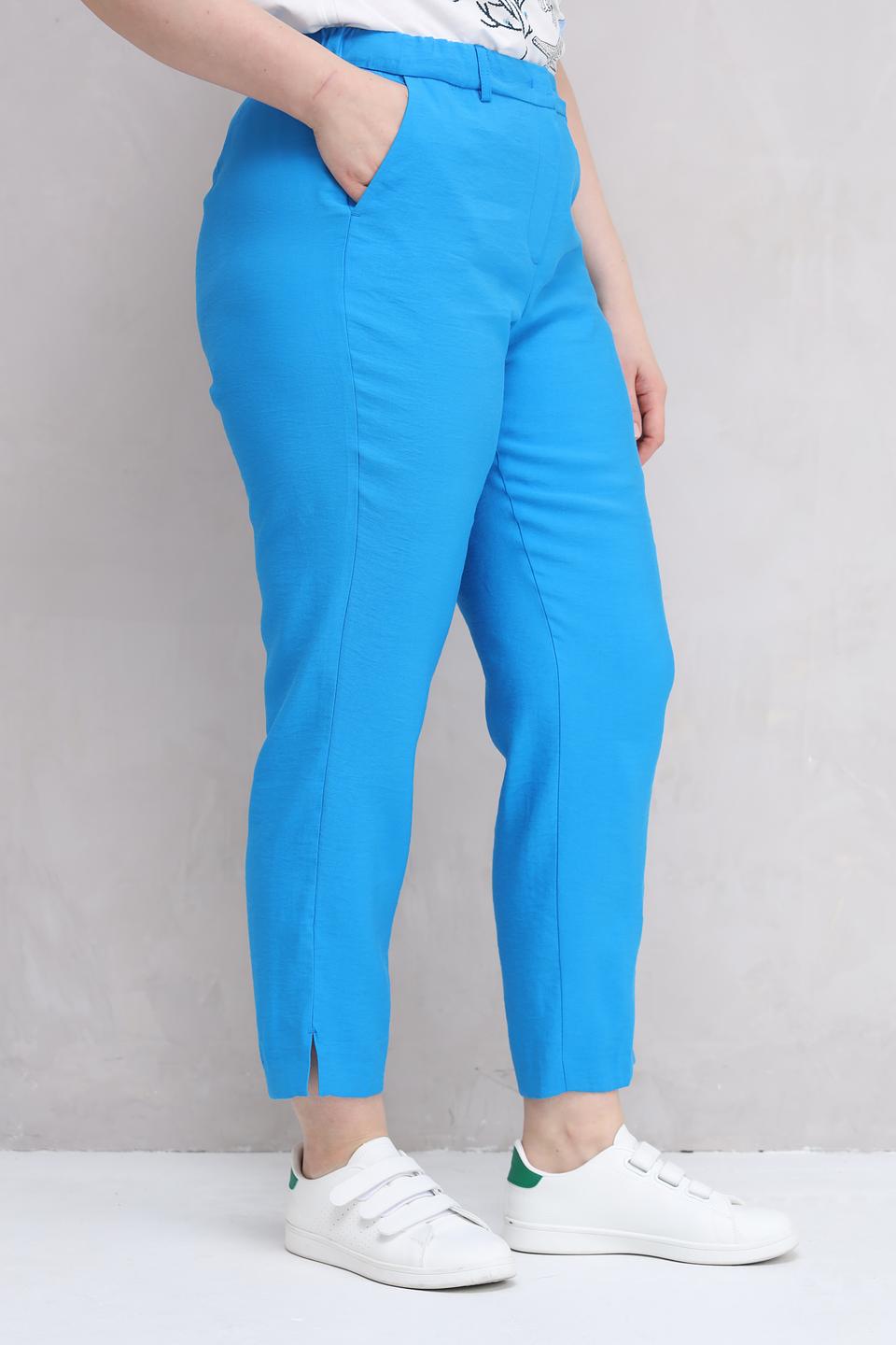 Брюки Samoon кюлоты лазурные