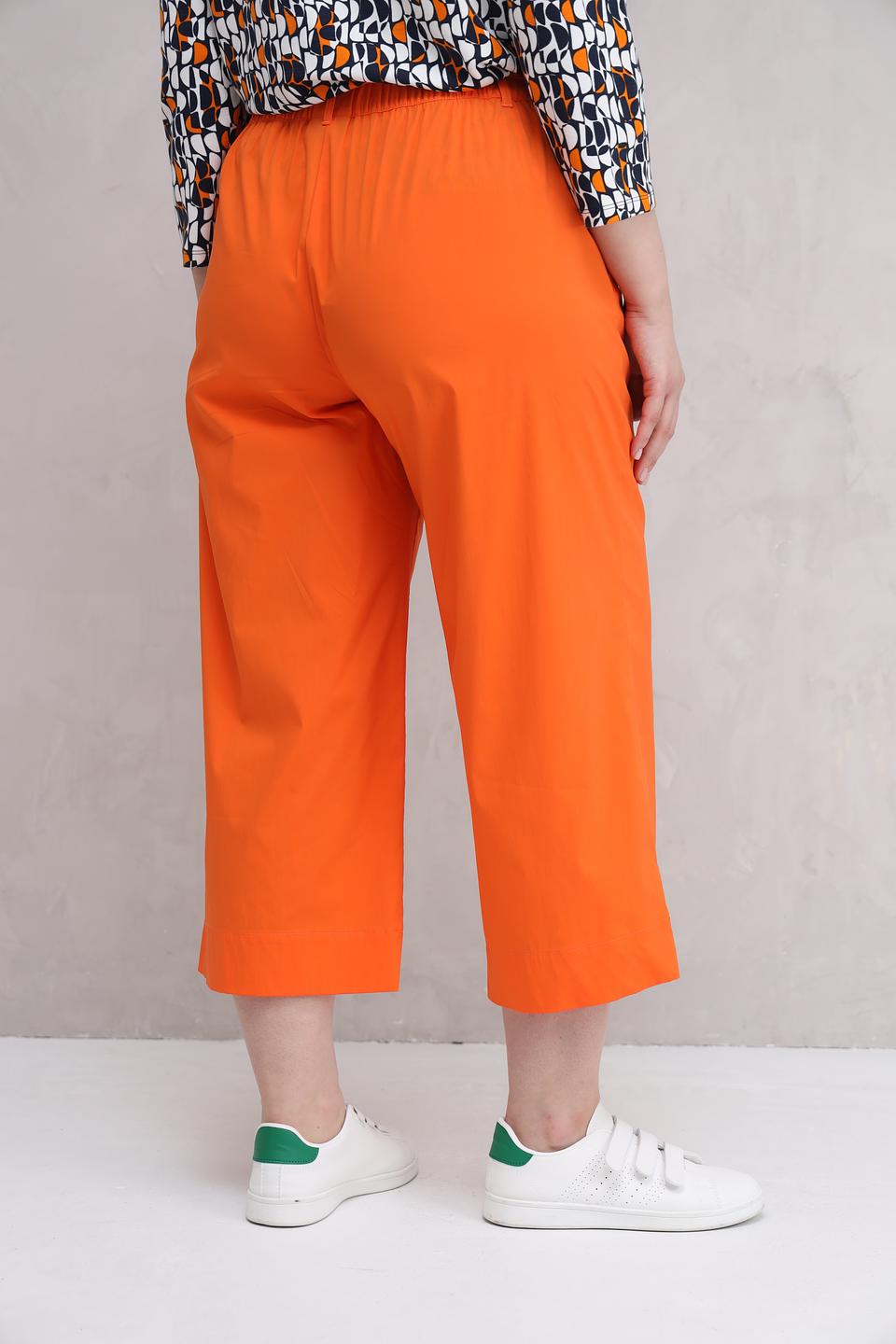 Брюки кюлоты Samoon оранжевые