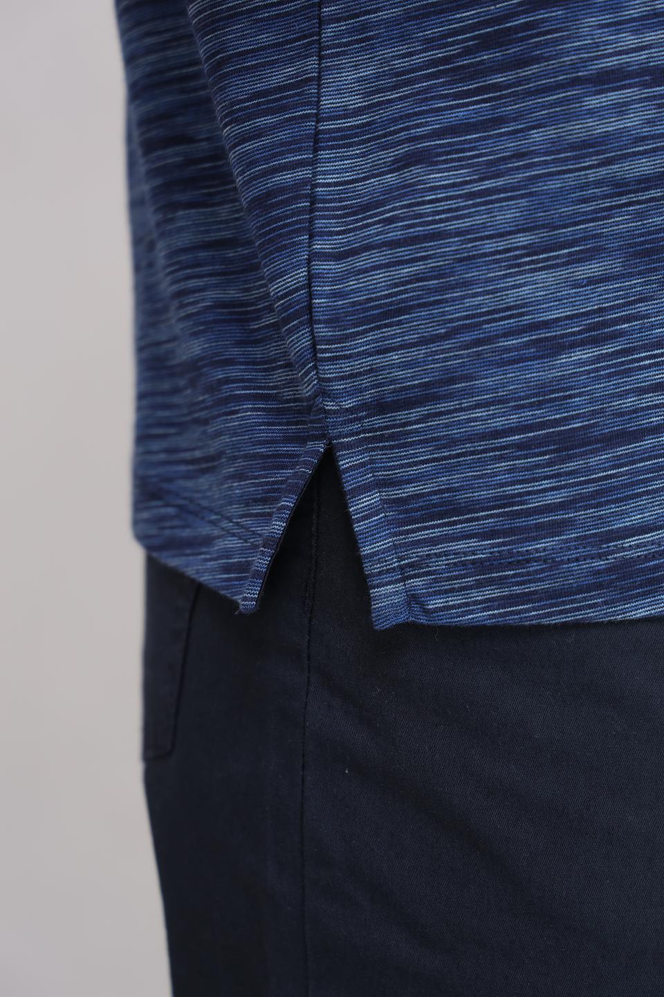 Поло Monte Carlo с меланжевым узором