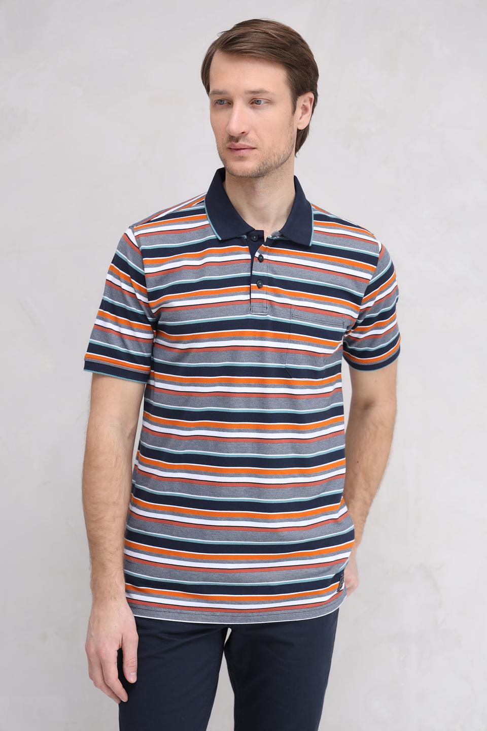 Поло Casa Moda в полоску