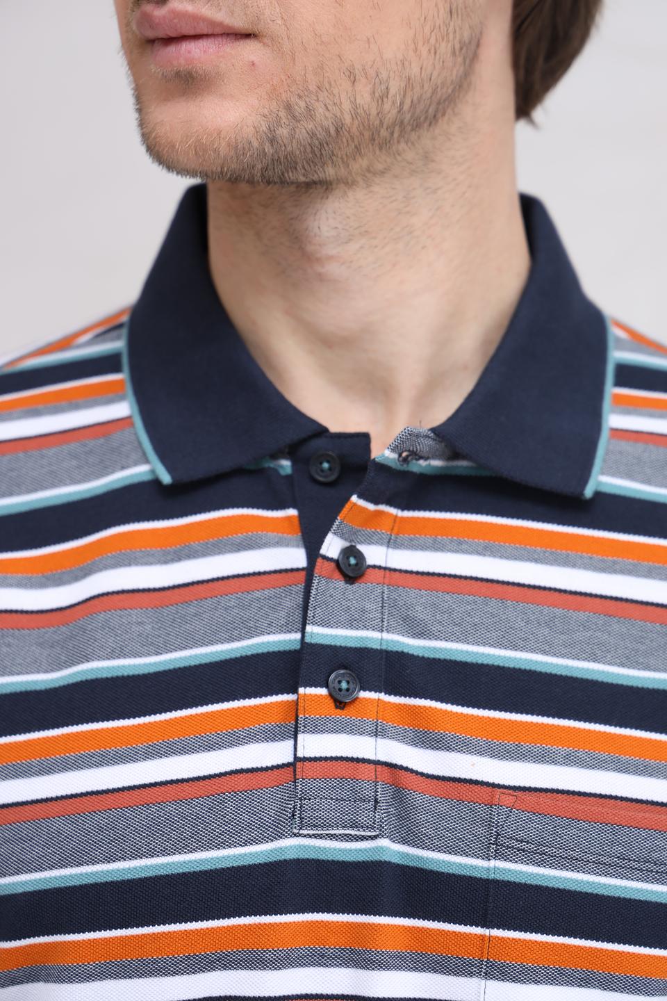 Поло Casa Moda в полоску