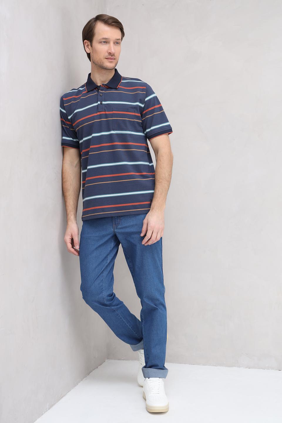 Поло Casa Moda в полоску