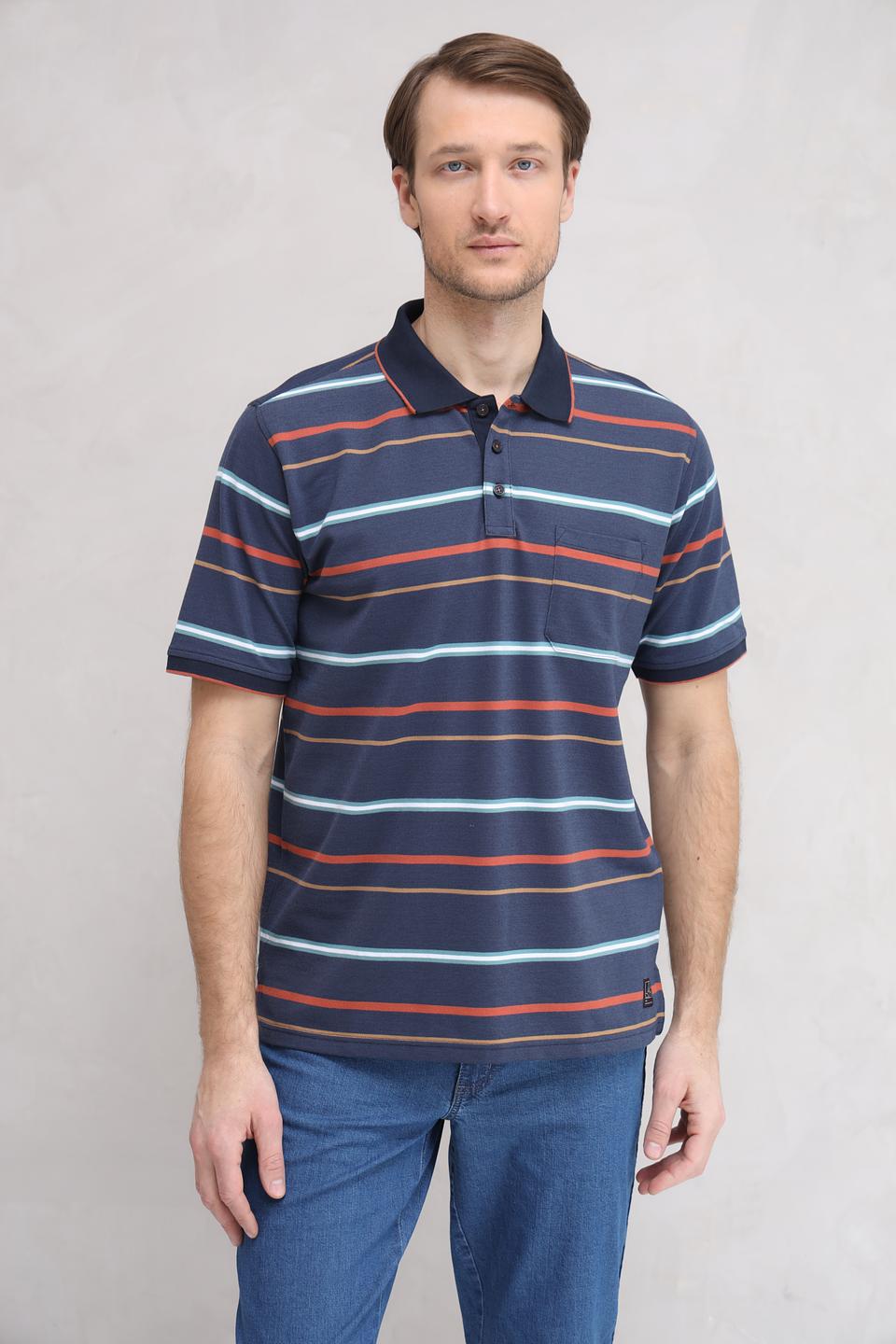 Поло Casa Moda в полоску
