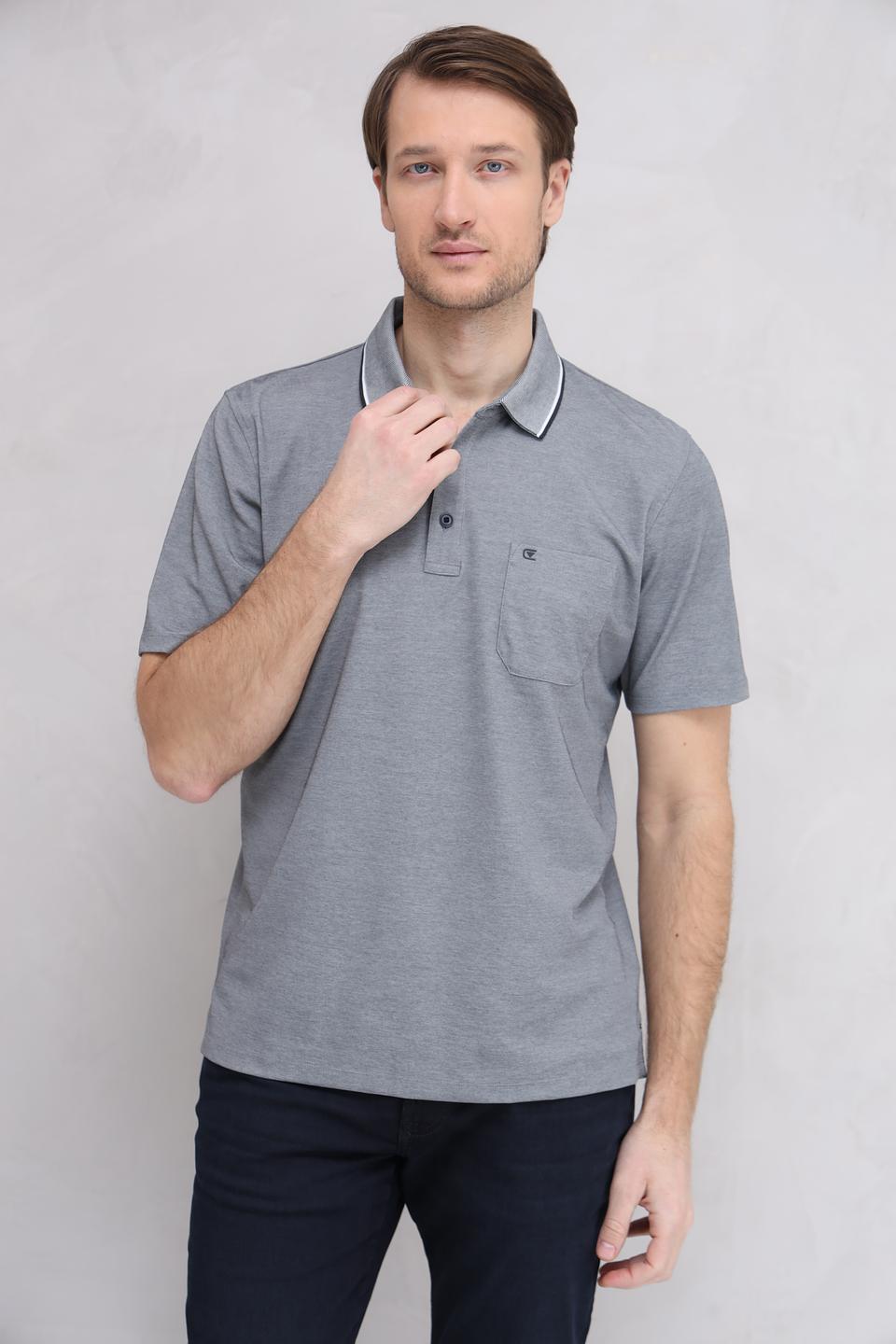 Поло Casa Moda с меланжем