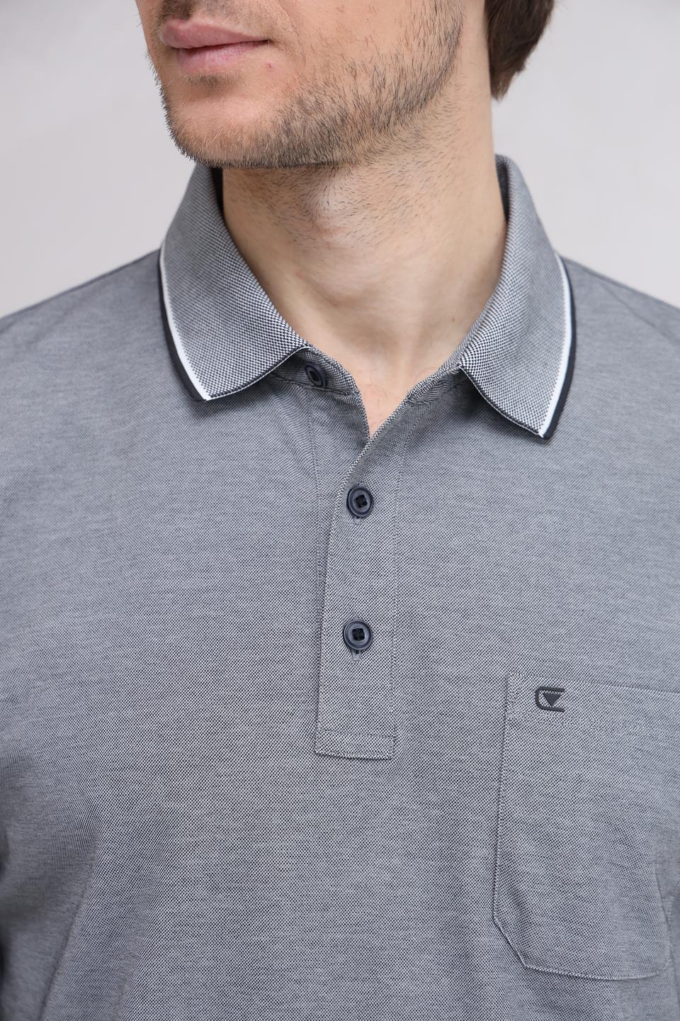 Поло Casa Moda с меланжем