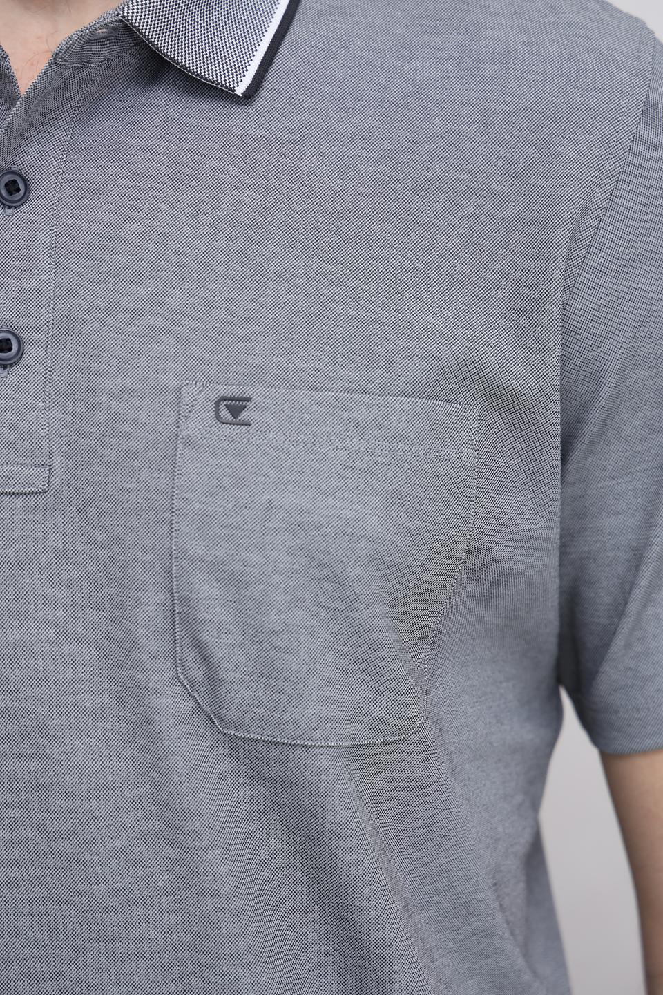 Поло Casa Moda с меланжем