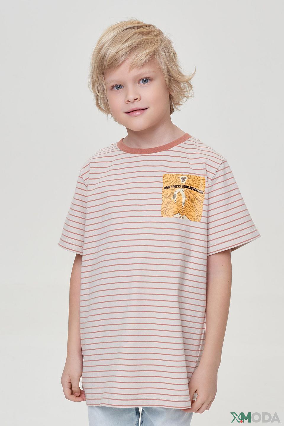 Футболка Choupette в полоску бежевый