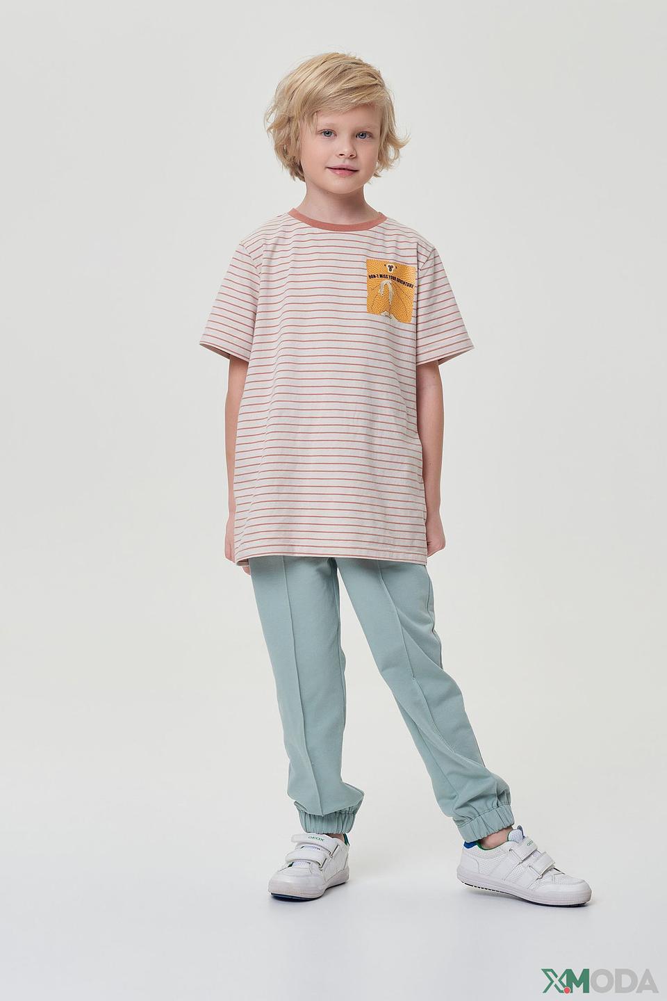 Футболка Choupette в полоску бежевый