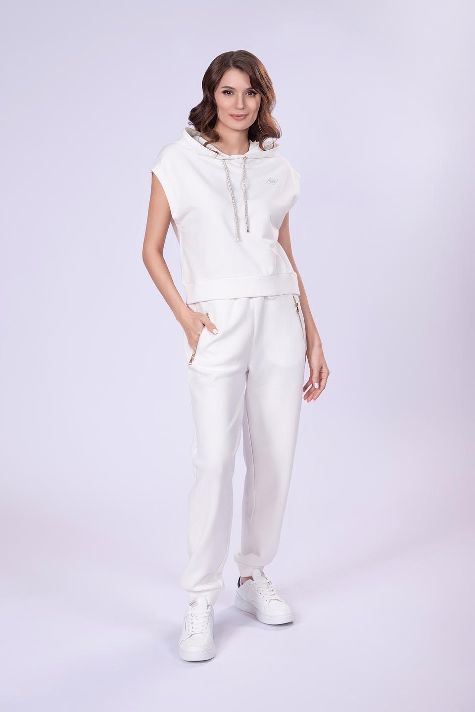 Брюки Gaudi женские бежевые