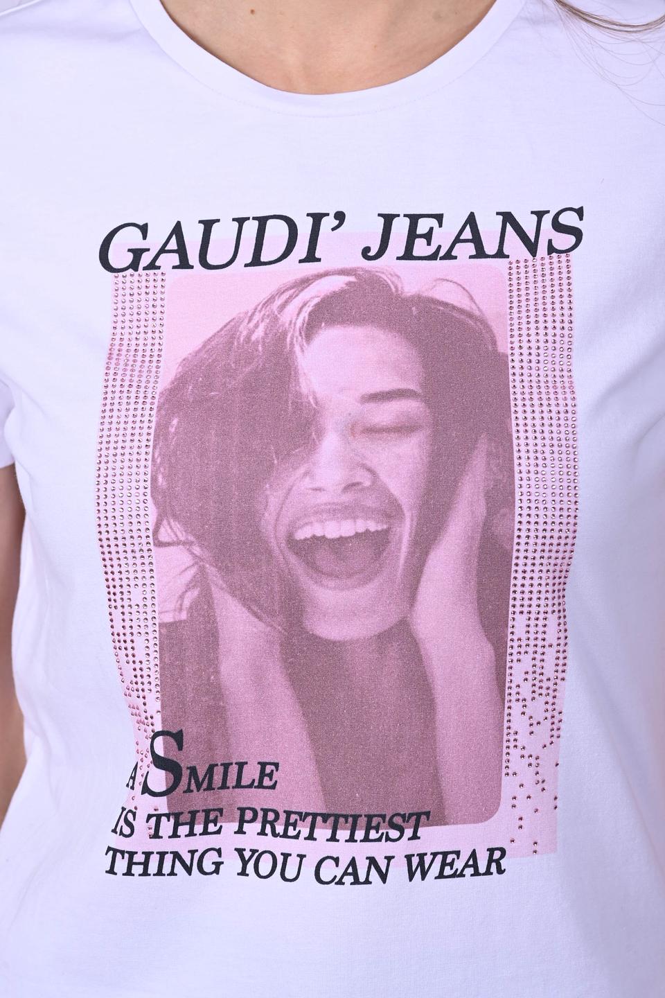 Футболка Gaudi женская с принтом